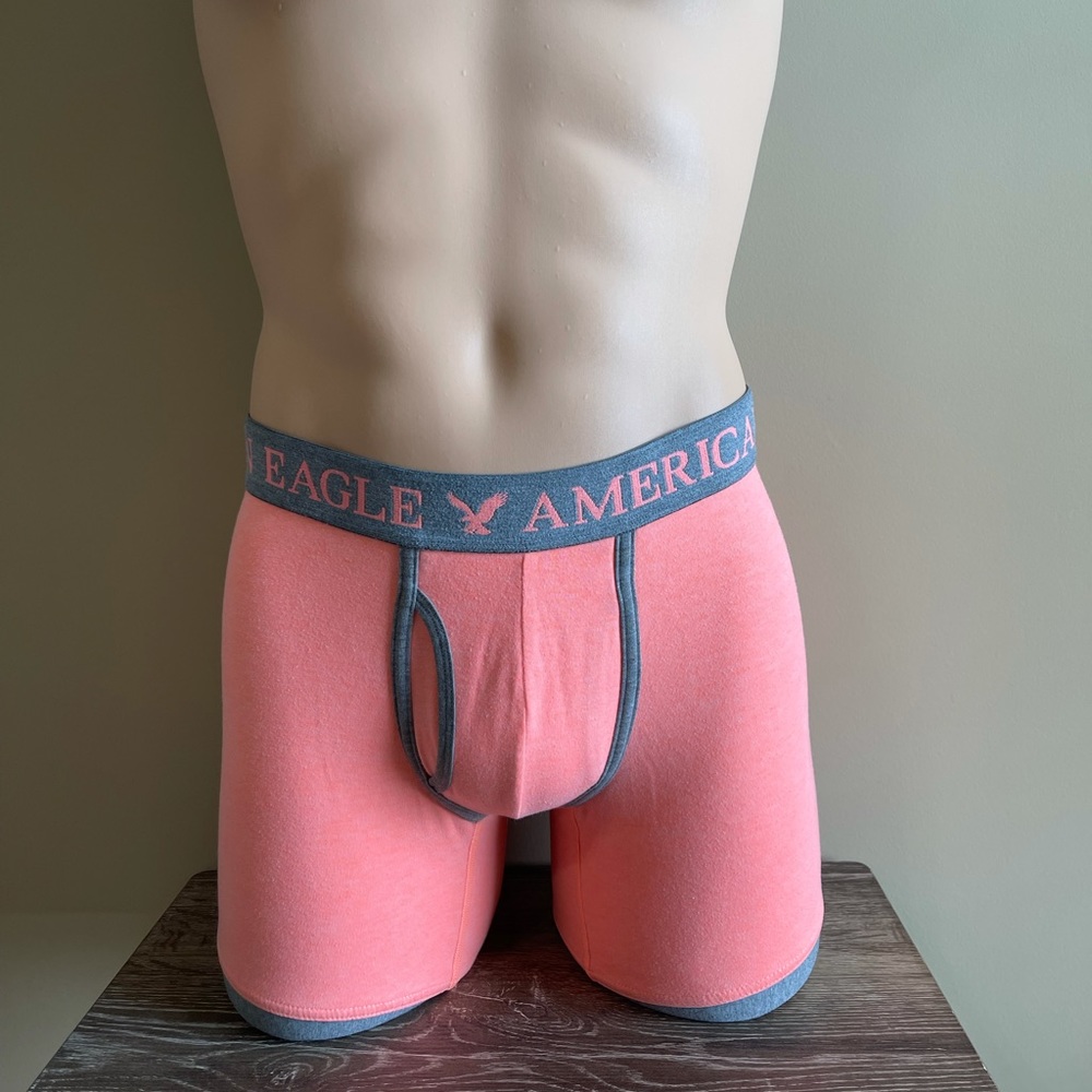 American Eagle Coral Boxer Briefs SZ XS